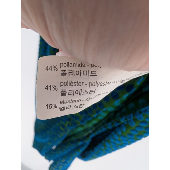 Zara Sheer Mesh Velvet Burnout Polka Dot Asymmetrical Maximalist Artsy Dress SML - Picture 11 of 16